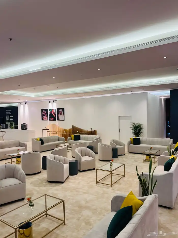 جميع مستلزمات المعارض شاشات ستاير vip lounge ف اي ب لاونج 6