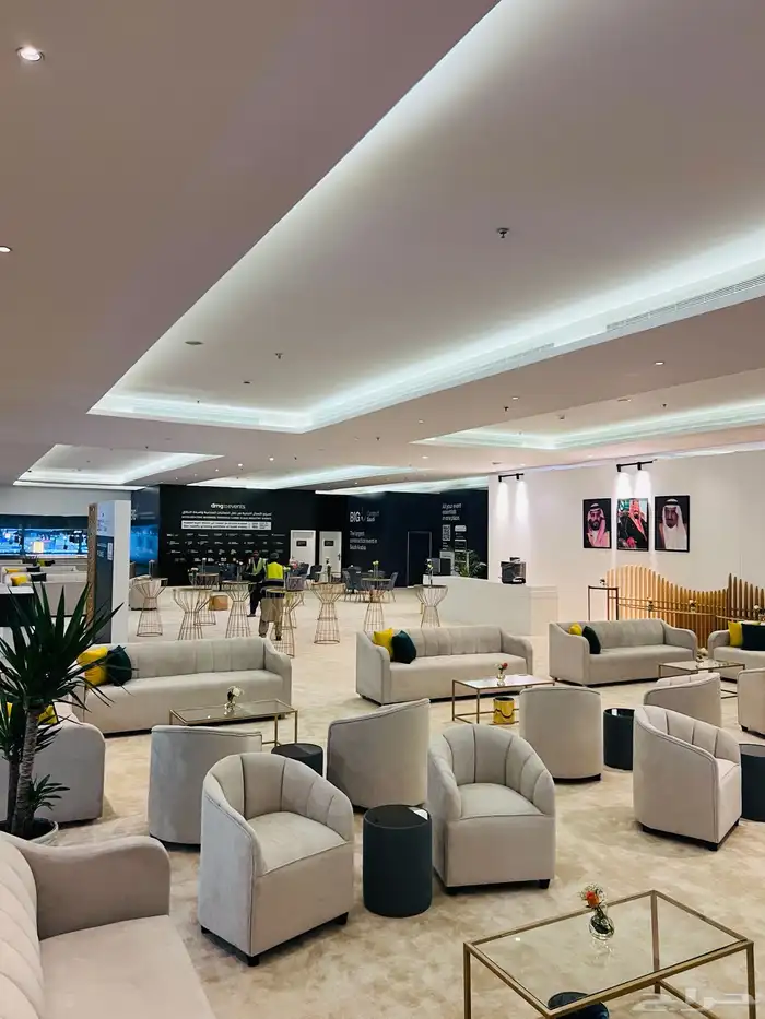 جميع مستلزمات المعارض شاشات ستاير vip lounge ف اي ب لاونج 13