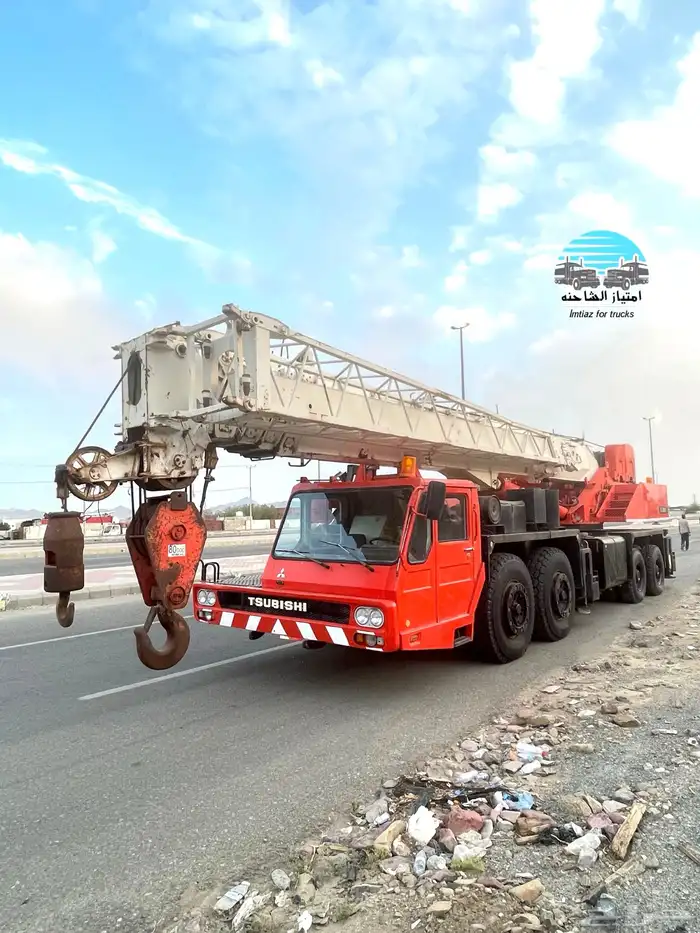 كرين تدانو 80 طن TADANO 80 ton موديل 1992 اباحسين 0