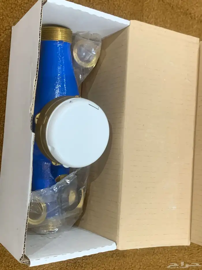 عداد ماء ايطالي اصلي مخرج بوصه يصلح للشقق 3