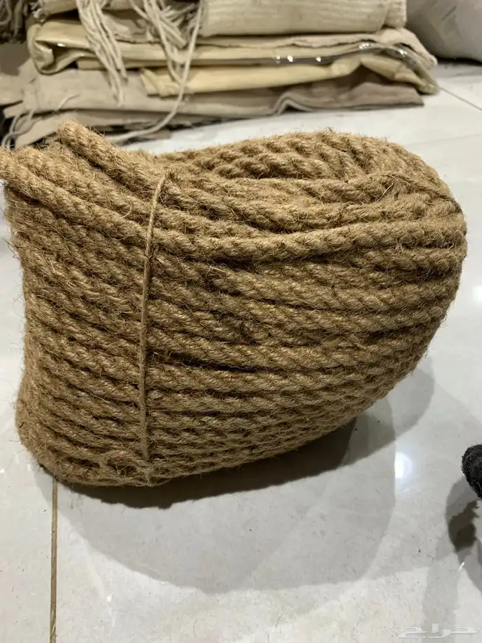 حبال بانواعه نايلون خيش قطن حرير 26