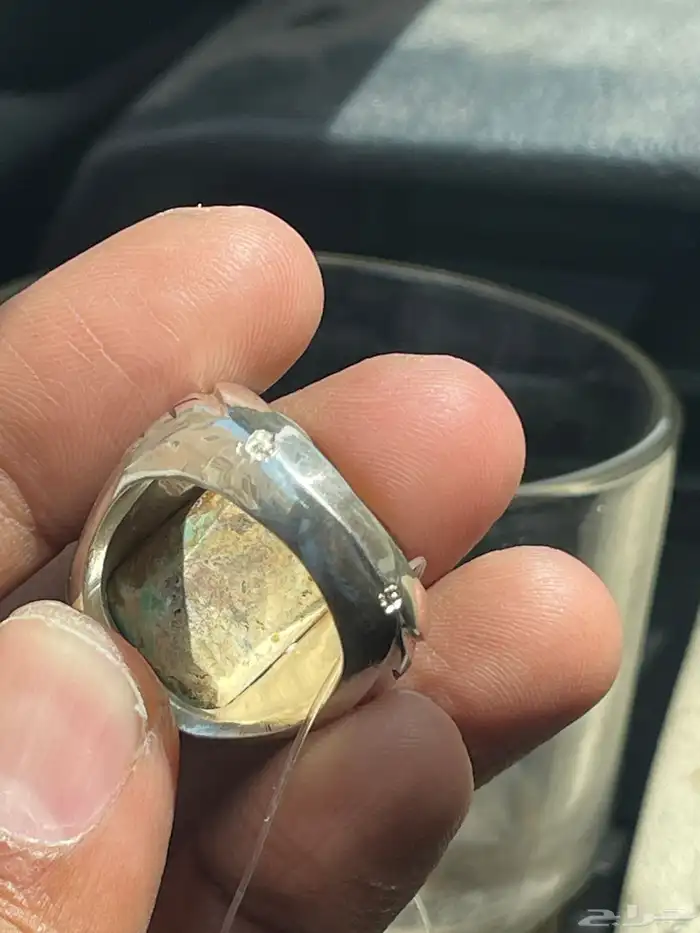خاتم فيروز نيشابوري قص مربع 12