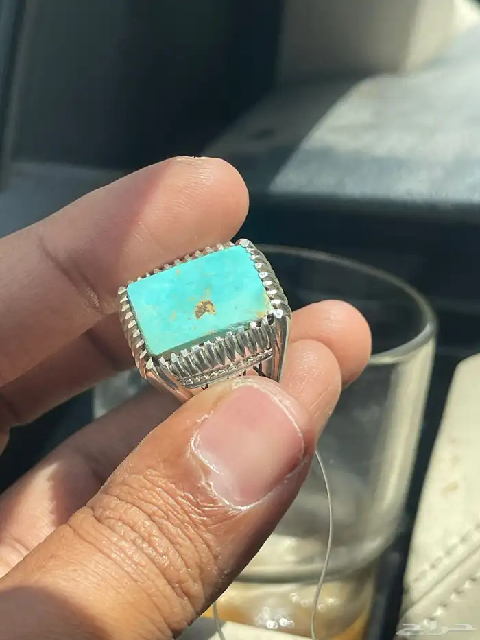 خاتم فيروز نيشابوري قص مربع 2