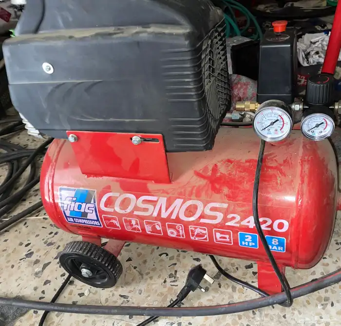 ماطور هواء مع لي 50 متر 0