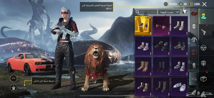 حساب ببجي 18