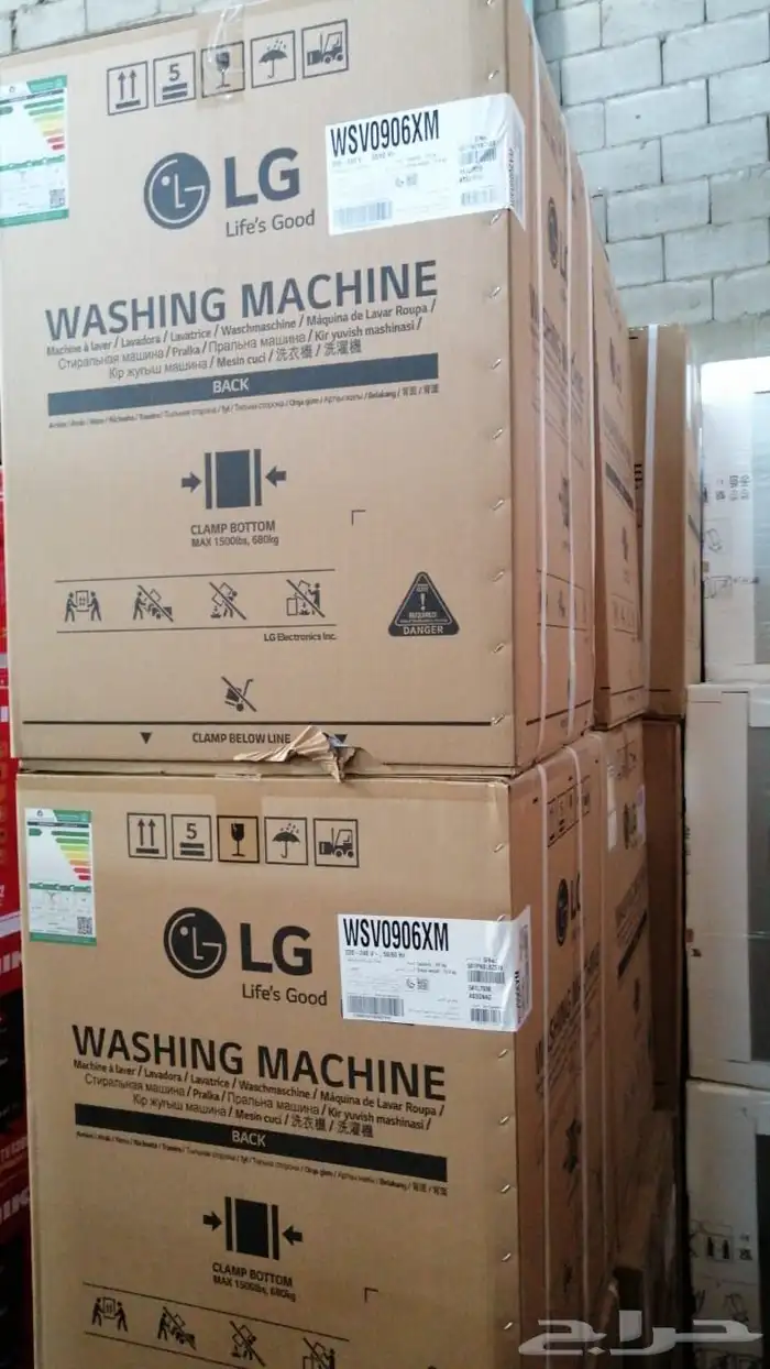 غسالة اتوماتيك ال جي أمامية (9- 10.5) LG- متوفر كاش و اقساط 1