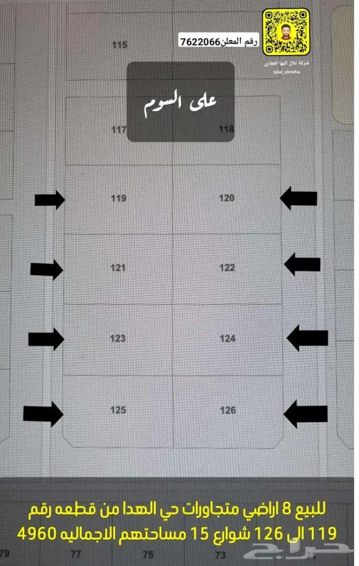 بدور علي ارض بموقع مميز بالجوف سكاكا اختار يناسبك 26