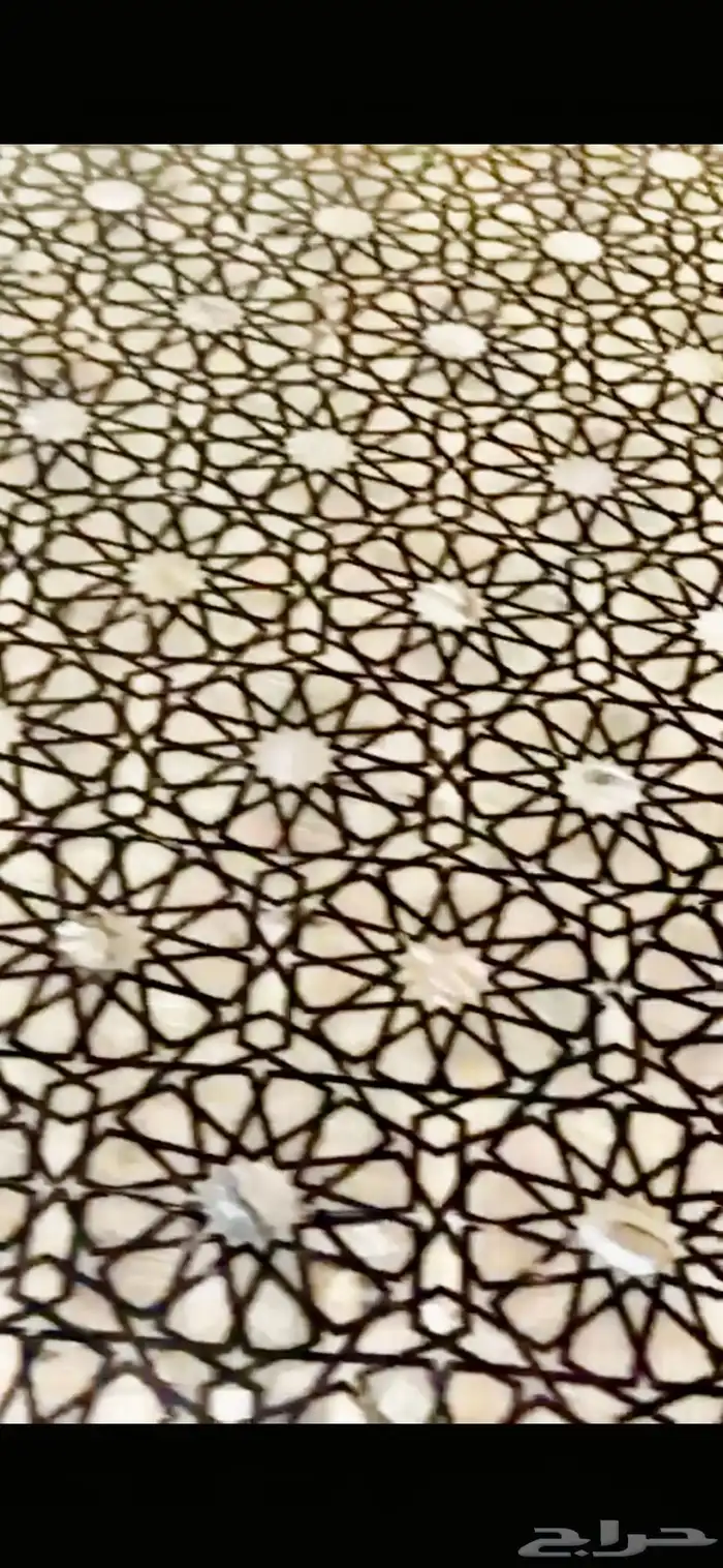 طاولة سفرة صدف ارابيسك موزاييك انتيكا 2
