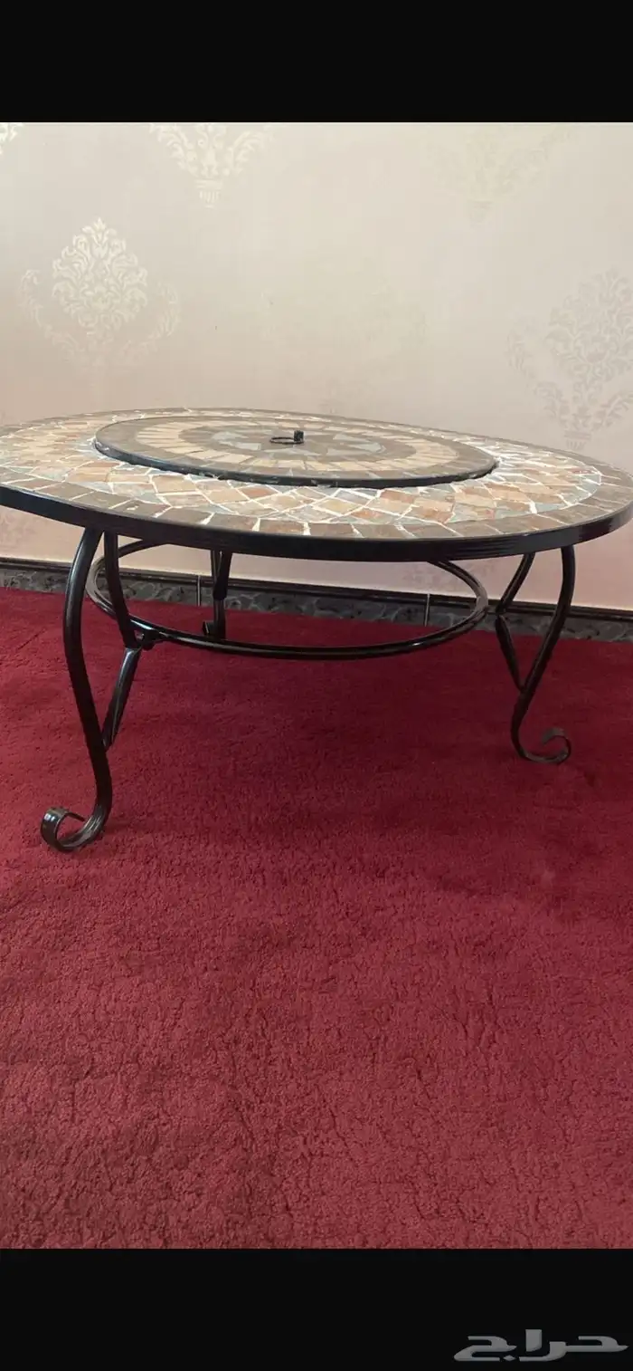 منقل نار كبير بغطاء 0