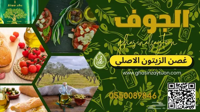 زيت زيتون الجوف الطبيعي انتاج جديد 1446 0
