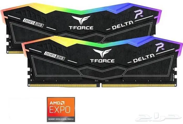 رامات DDR5 8X2 16GB RGB T-FORCE 1