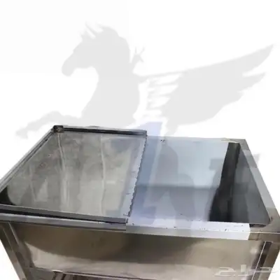 حوض غسيل مكينة شورما معدات مطاعم ستانلس استيل 1
