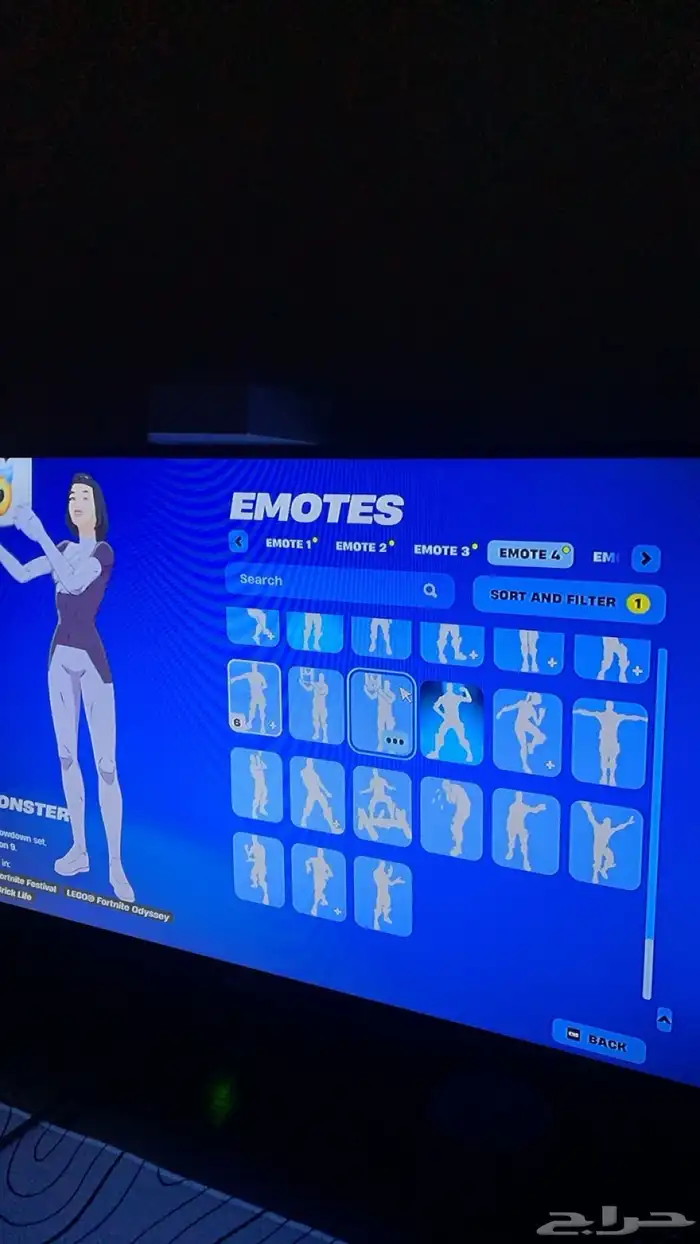 حساب فورت نايت 33