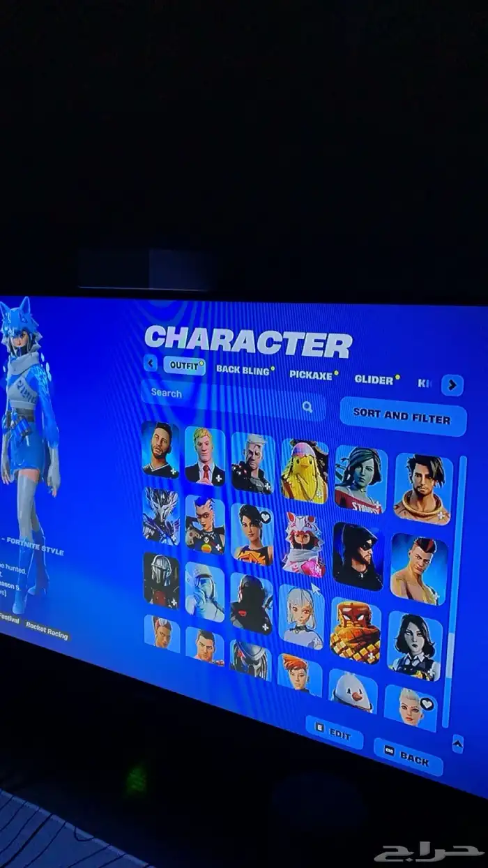 حساب فورت نايت 7