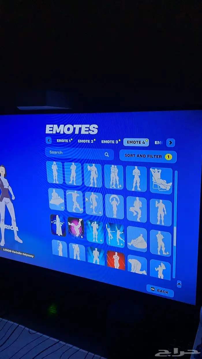 حساب فورت نايت 30
