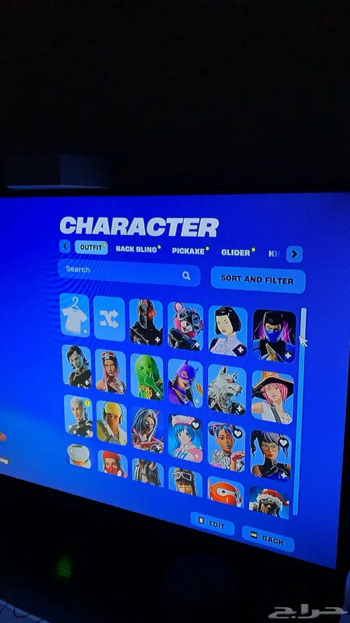 حساب فورت نايت 1
