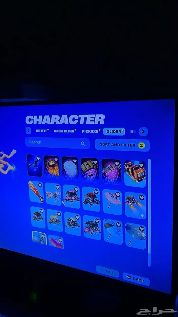 حساب فورت نايت 25