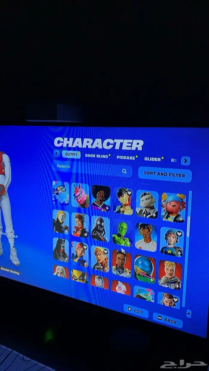 حساب فورت نايت 3