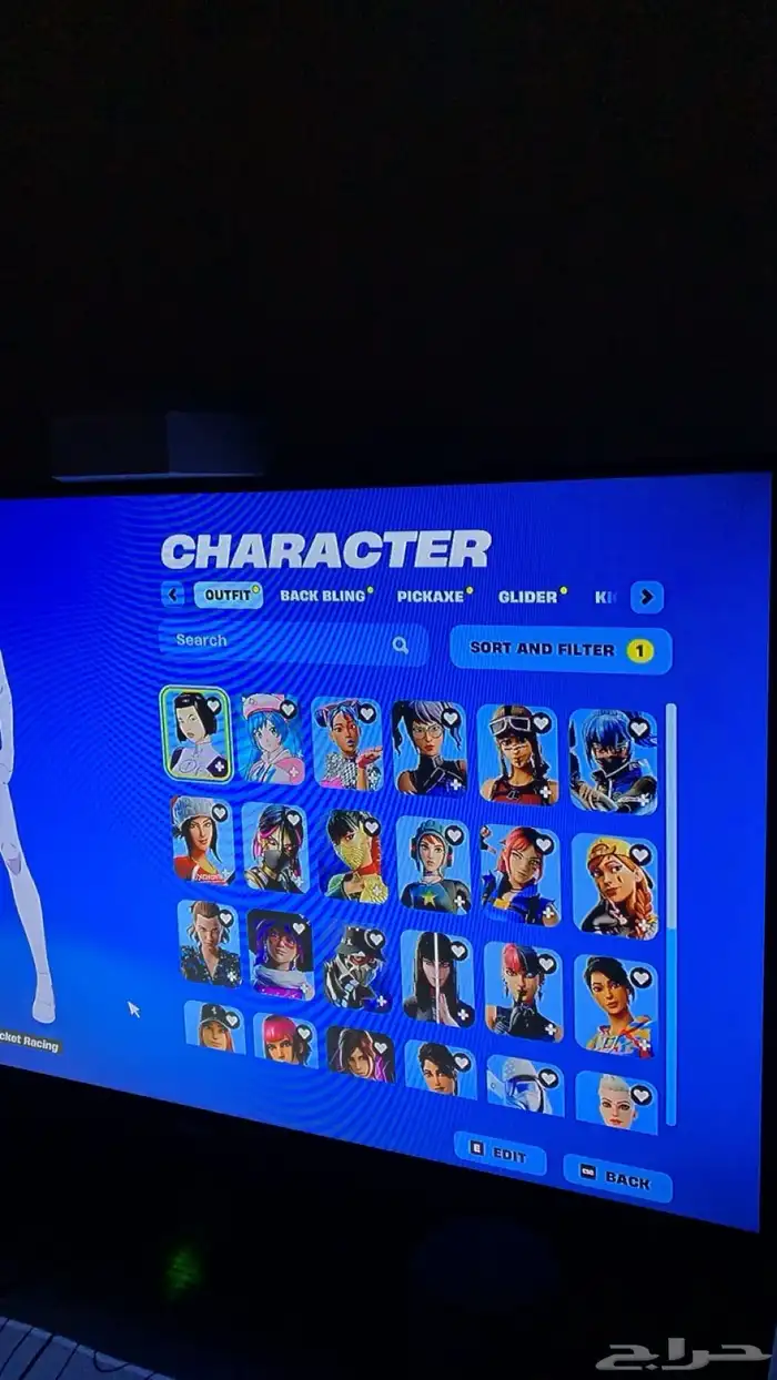 حساب فورت نايت 9