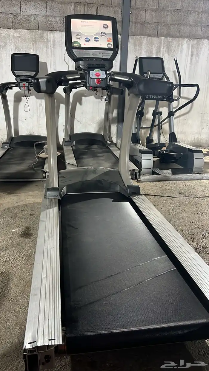 اجهزة نادي مستخدمة دنابل سير دراجة بنش أوزان بار اولمبي 13