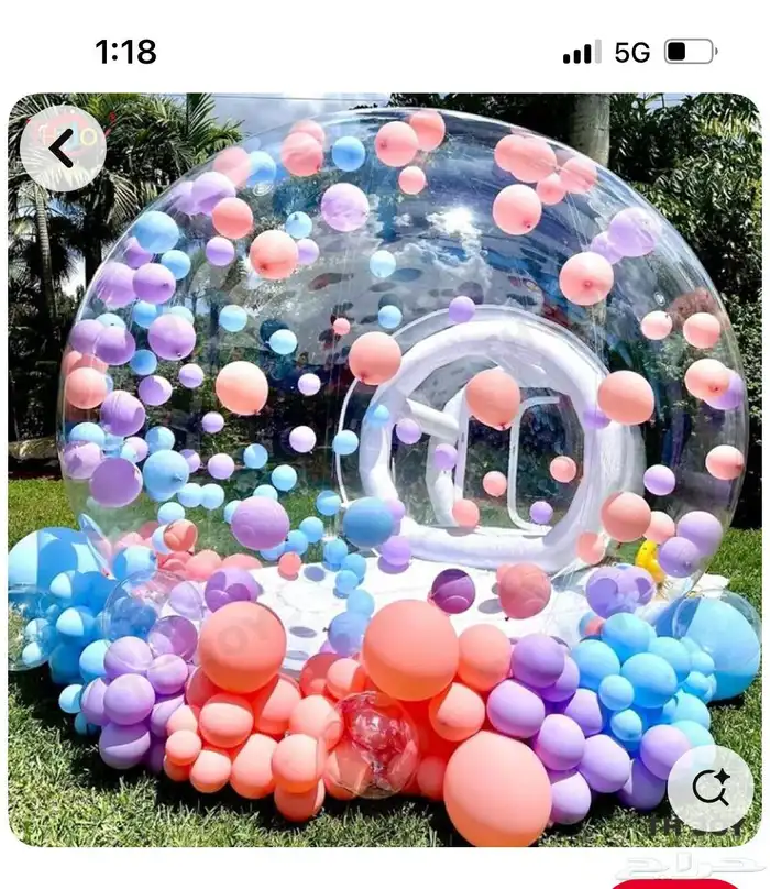 تأجير العاب لفعاليات والمناسبات لعبة البالونات للاطفال 2