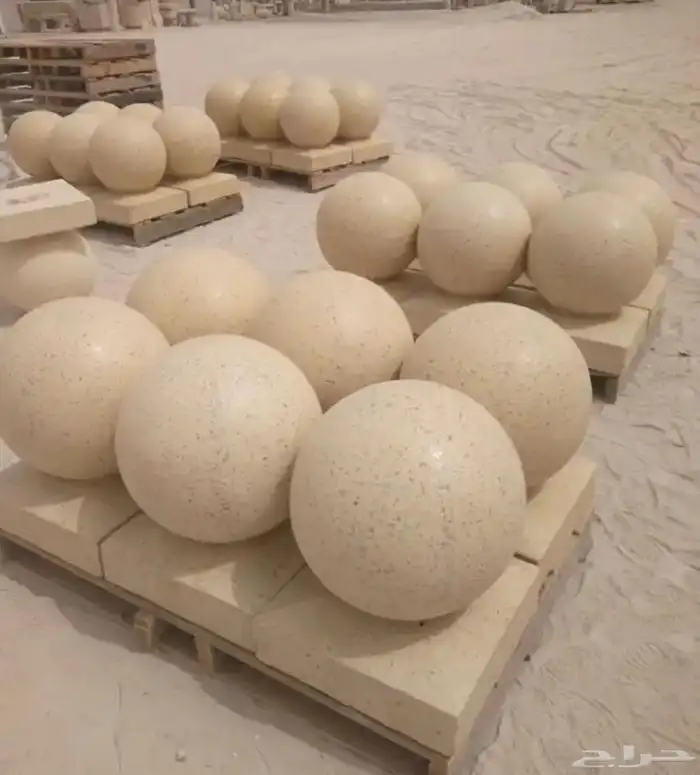 كراسي خرسانية جلسات حدائق مصدات تجميلية 38