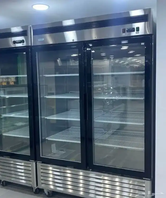 ثلاجة زجاج لعرض دواجن و عصائر و عسكريم 2