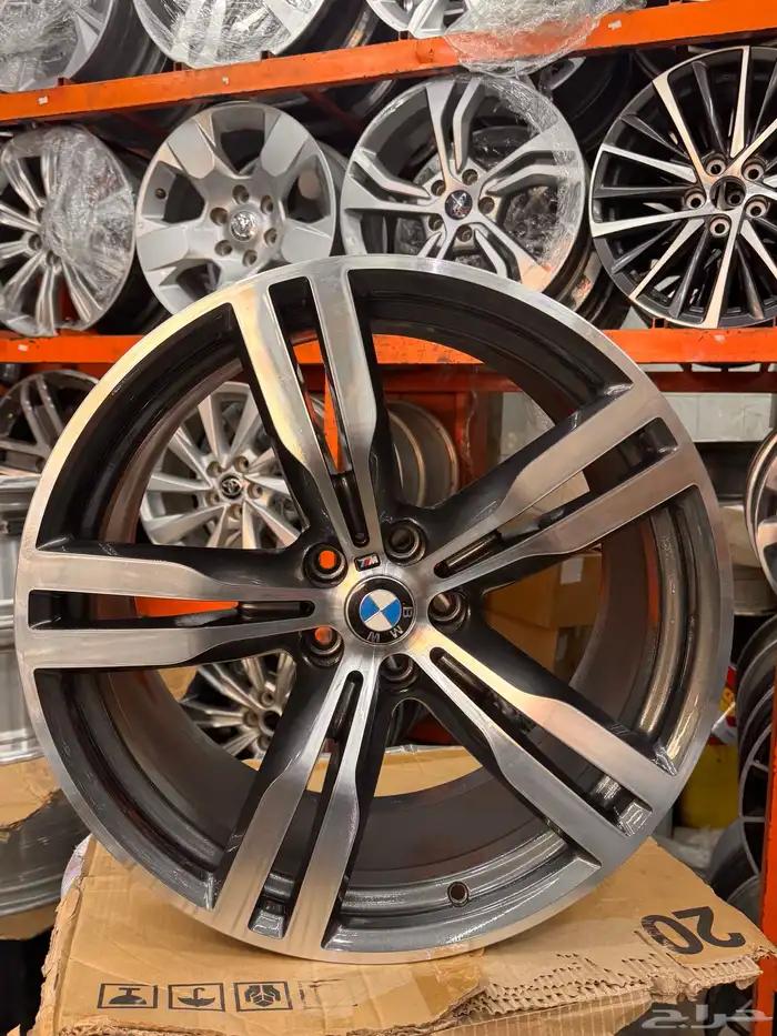 جنوط بي ام الفئه السابعه موديل 2016-2018مقاس20اصلي وكاله 14