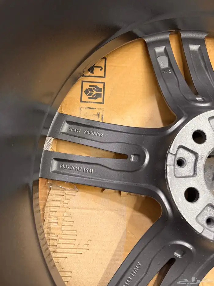 جنوط بي ام الفئه السابعه موديل 2016-2018مقاس20اصلي وكاله 4