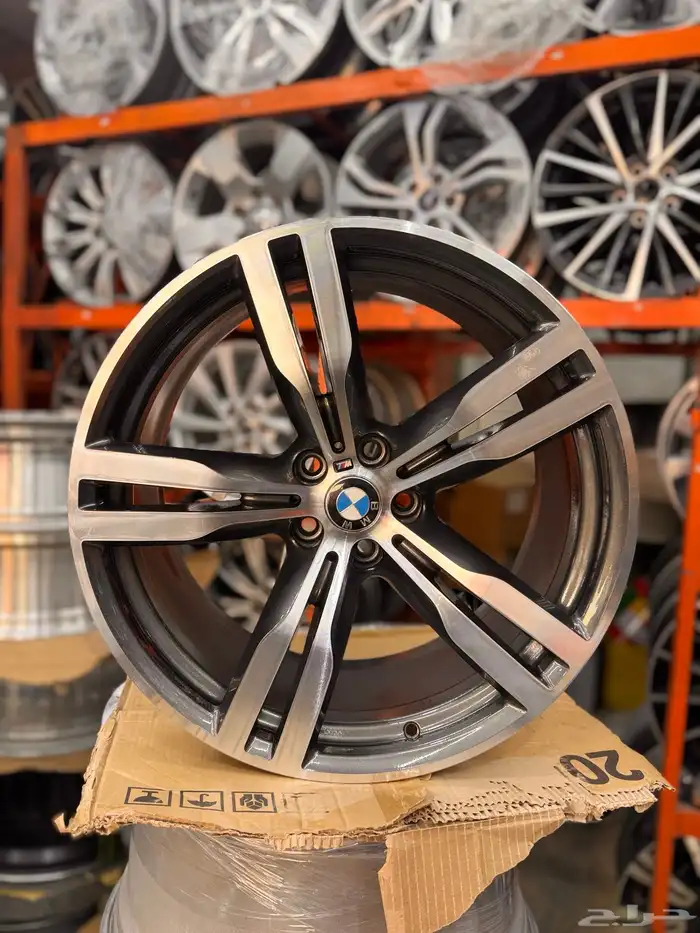 جنوط بي ام الفئه السابعه موديل 2016-2018مقاس20اصلي وكاله 9