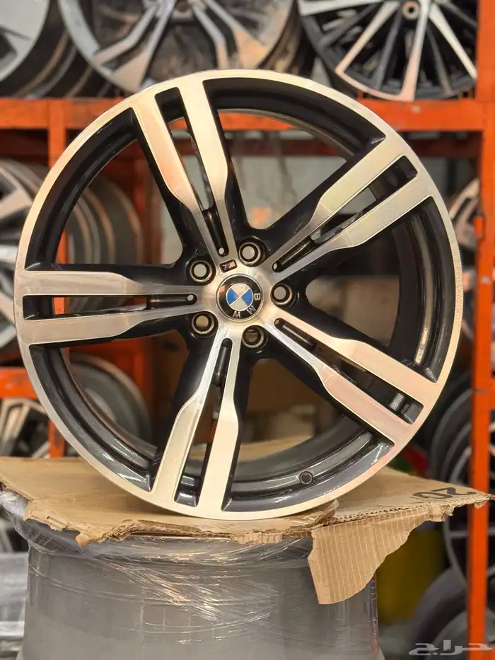 جنوط بي ام الفئه السابعه موديل 2016-2018مقاس20اصلي وكاله 6