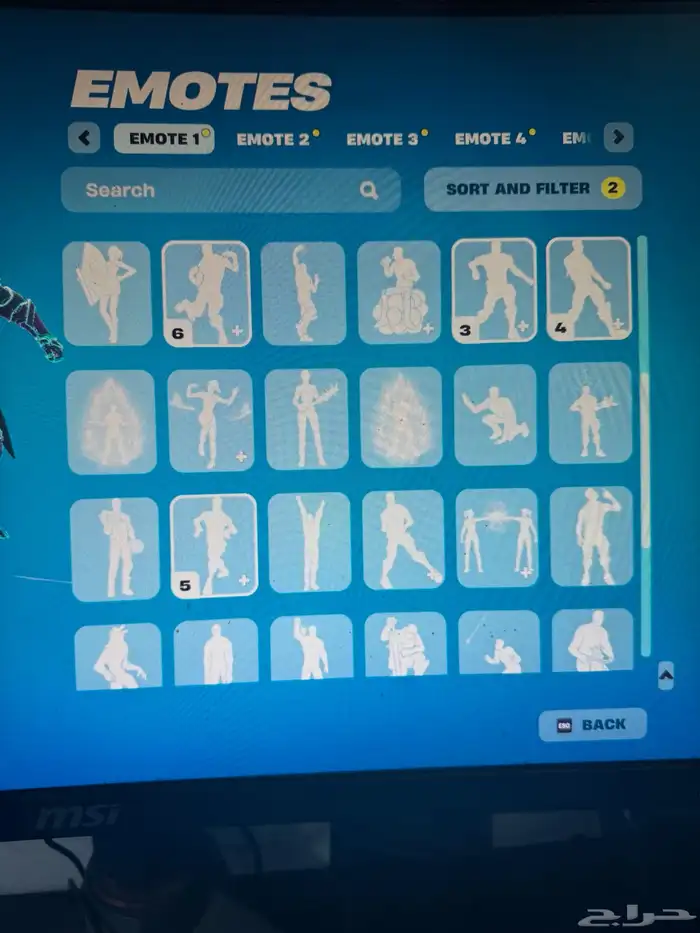 حساب فورتنايت ) بي سي ) 15