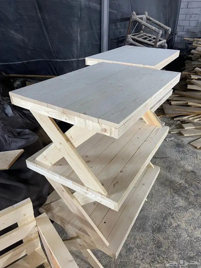 كراسي خارجية طقم حديد او خشب 37