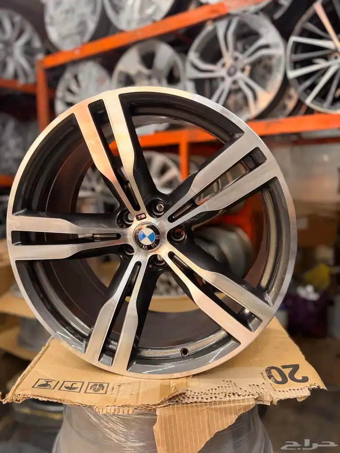 جنوط بي ام الفئه السابعه موديل 2016-2018مقاس20اصلي وكاله 10