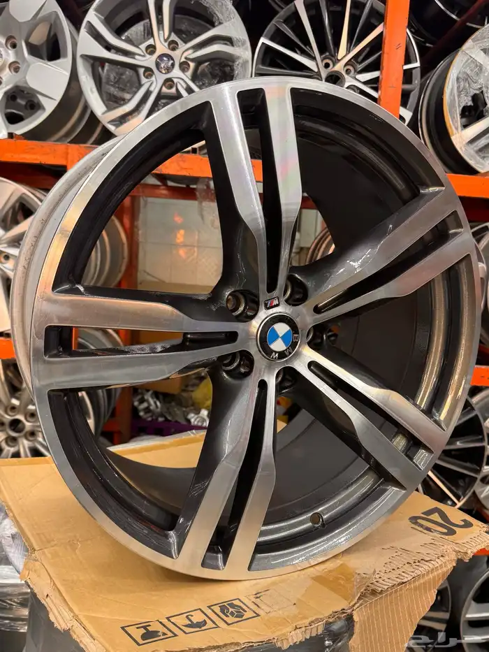 جنوط بي ام الفئه السابعه موديل 2016-2018مقاس20اصلي وكاله 13