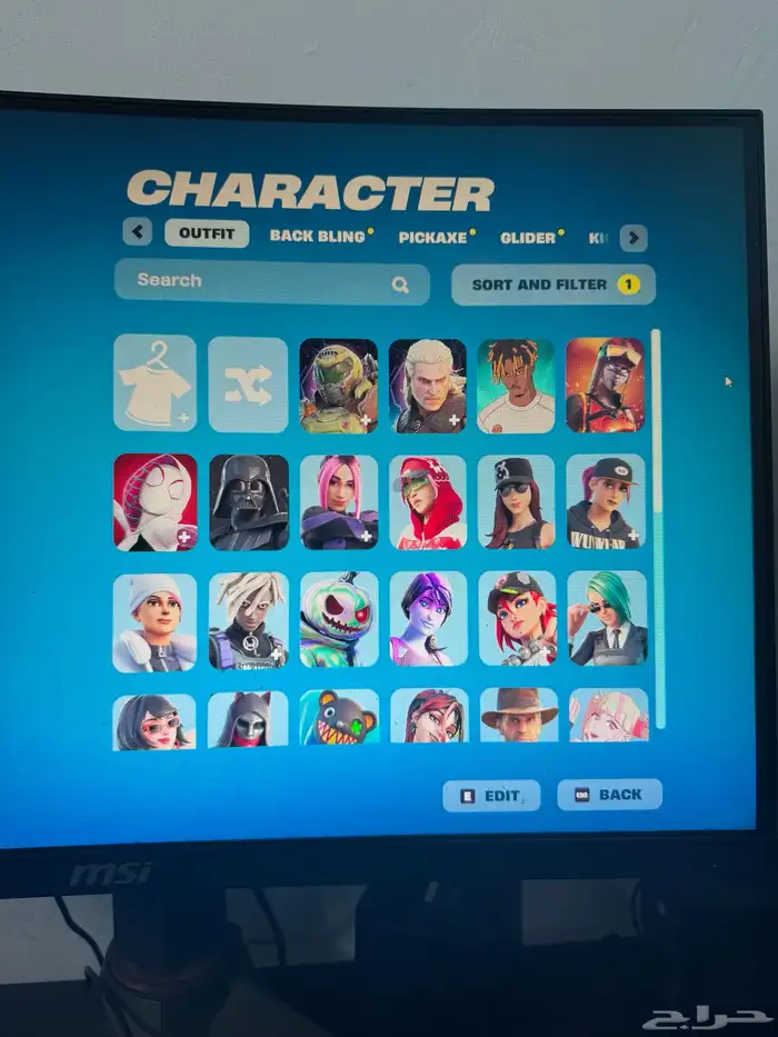 حساب فورتنايت ) بي سي ) 0
