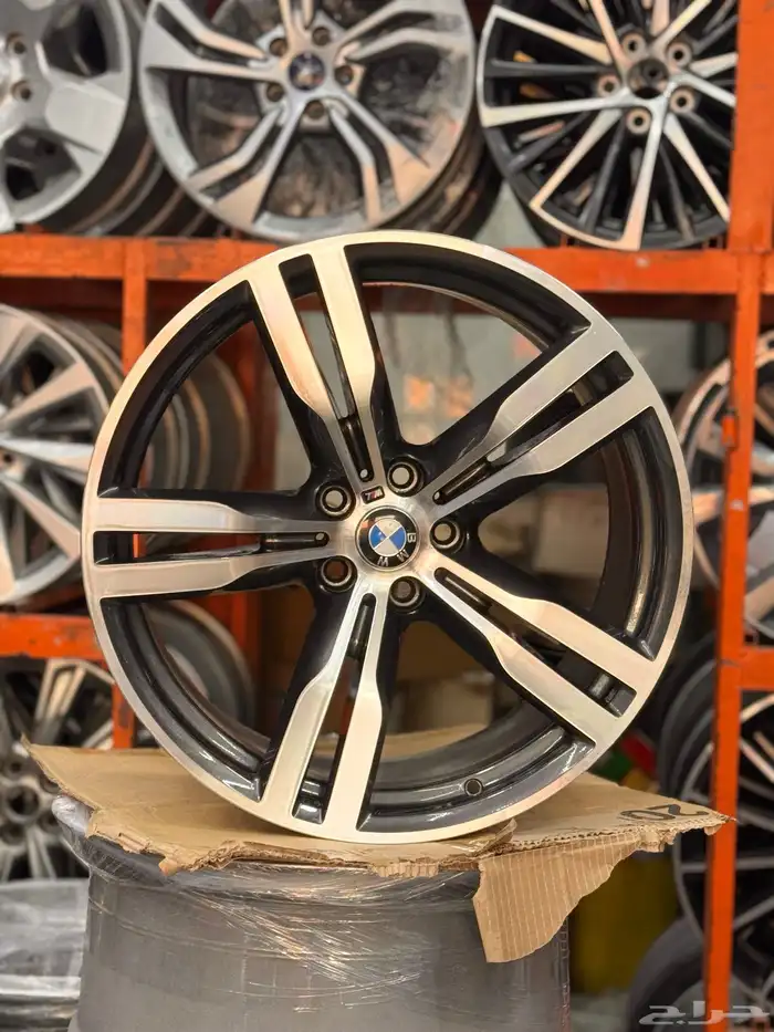 جنوط بي ام الفئه السابعه موديل 2016-2018مقاس20اصلي وكاله 16