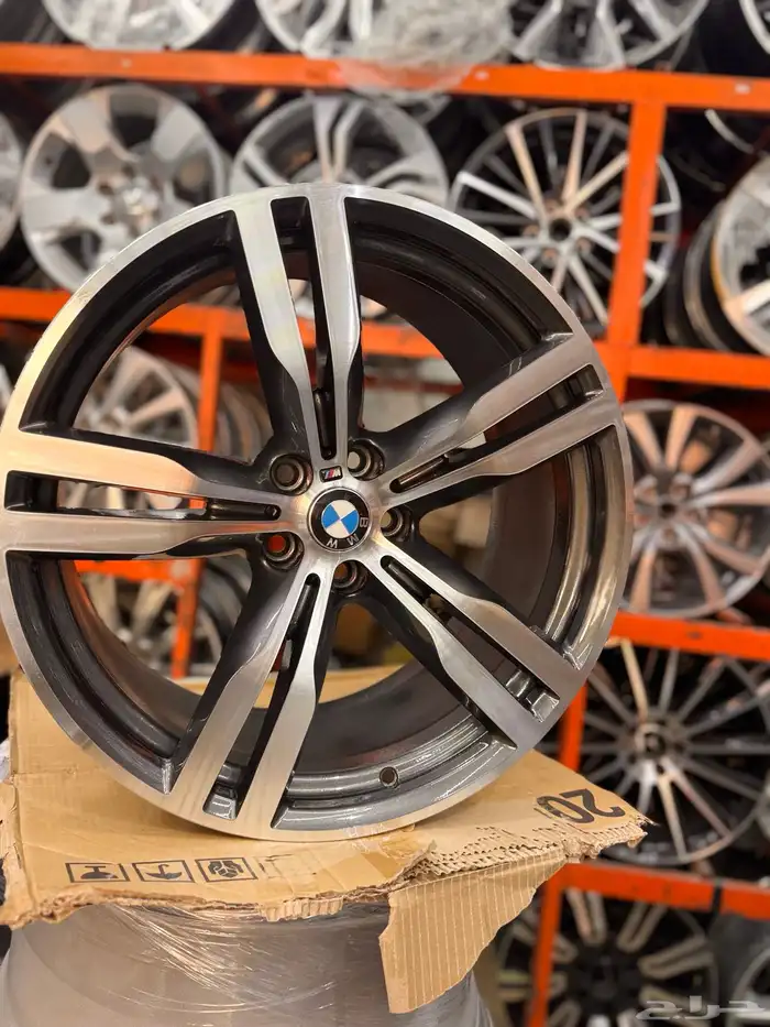 جنوط بي ام الفئه السابعه موديل 2016-2018مقاس20اصلي وكاله 12