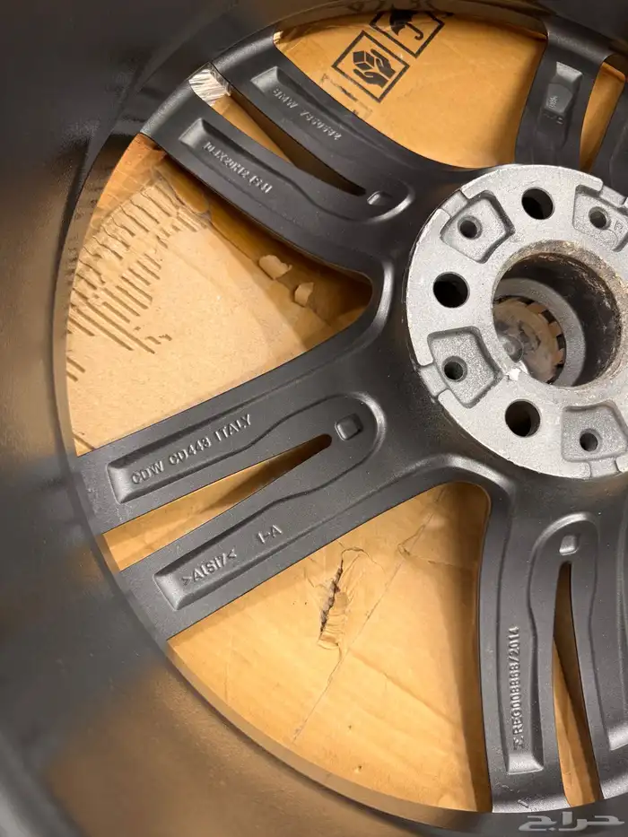 جنوط بي ام الفئه السابعه موديل 2016-2018مقاس20اصلي وكاله 5