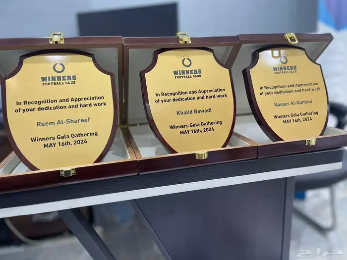 دروع تذكارية أكرلك خشب للدعاية والإعلان 1