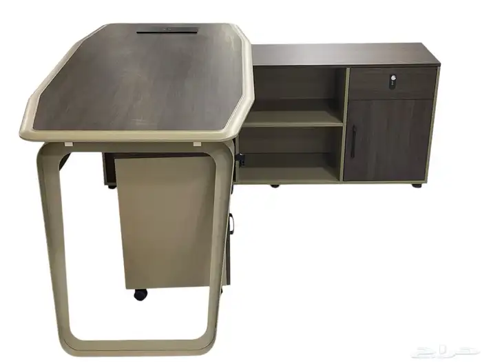 مودرن اثاث مكتبي طقم فخم وصل حديثا مكتب دولاب مكتبي طاولة 9