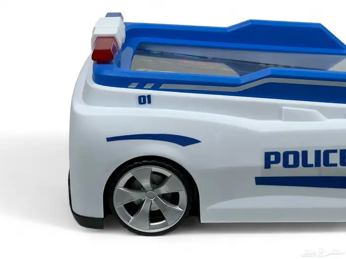 سيارة رالي للأطفال بمقود تفاعلي - لعبه سيارة بتصميم شرطة 3