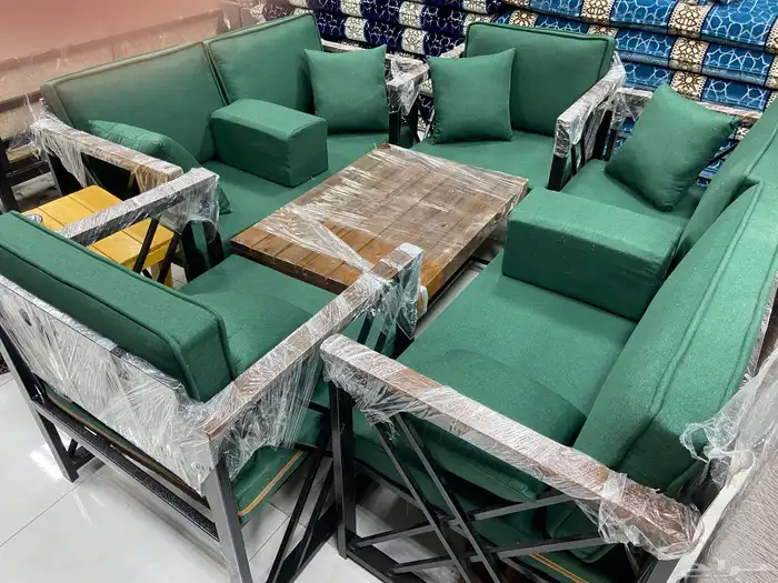 كراسي خارجية طقم حديد او خشب 17