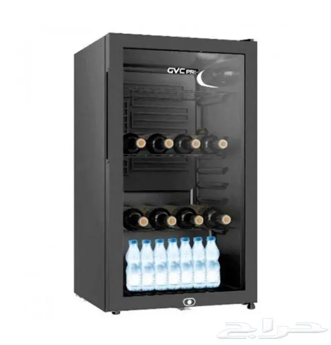 ثلاجه جي في سي برو GVRG-125 (70L) عرض باب زجاج جديدة GVC PRO 3