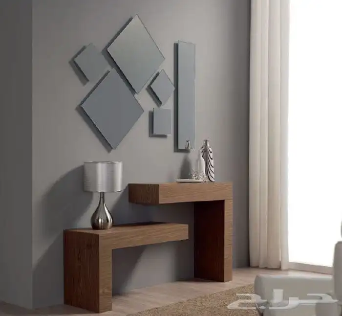 ديكورات خشب وحديد 1