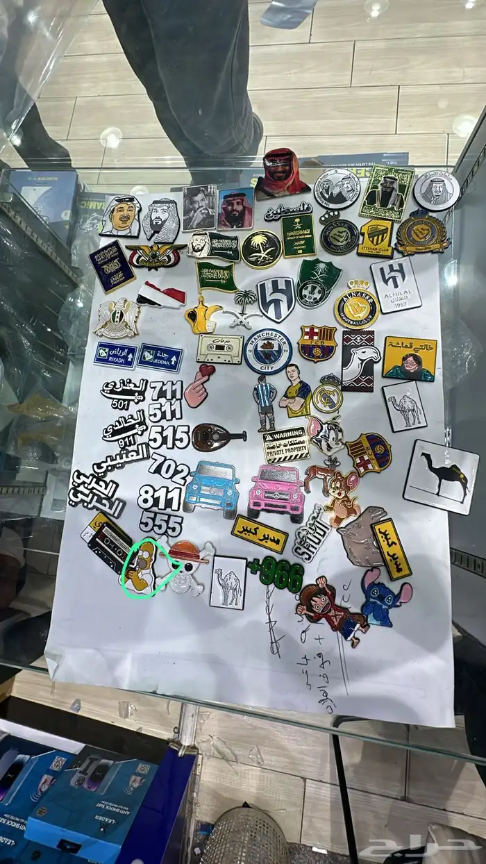 استكرات معدنية 3m اشكال جديدة جملة 0