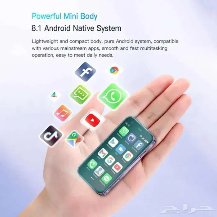 جوال صغير ميني شبيه الايفون 15SE النسخة الاصلية 16GB رام 2GB 4