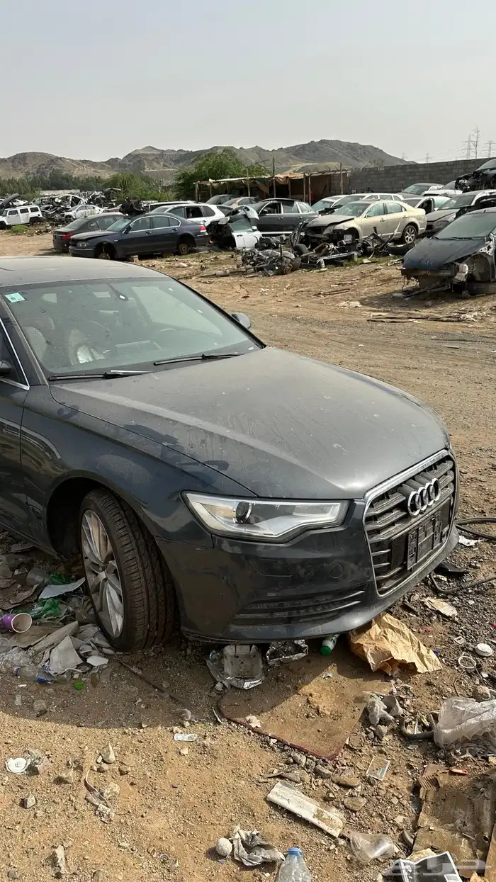 قطع غيار تشليح اودي اي 6 A6 موديل 2012 2