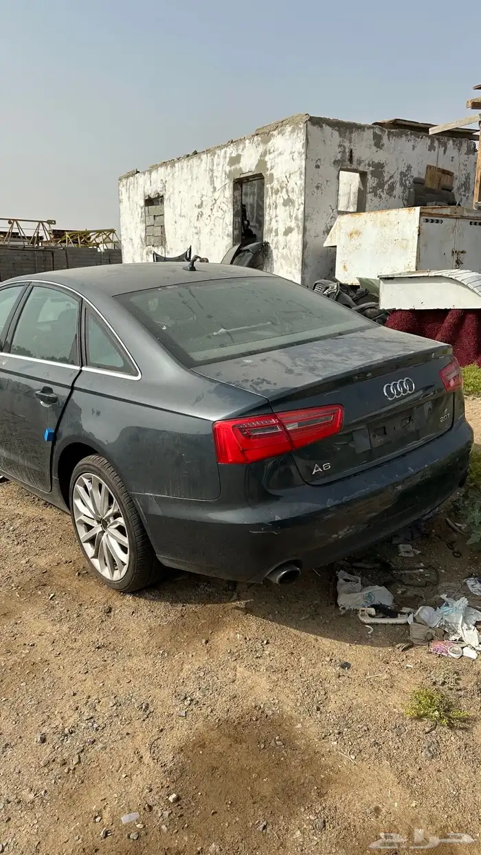 قطع غيار تشليح اودي اي 6 A6 موديل 2012 7