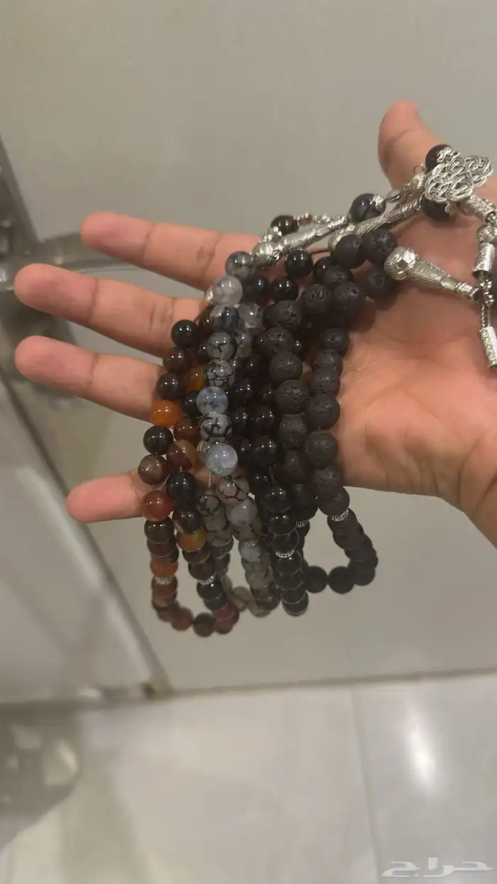 سبح بلاكيت تمليكه   حجر   طربزونه   كركوشه جمله 69